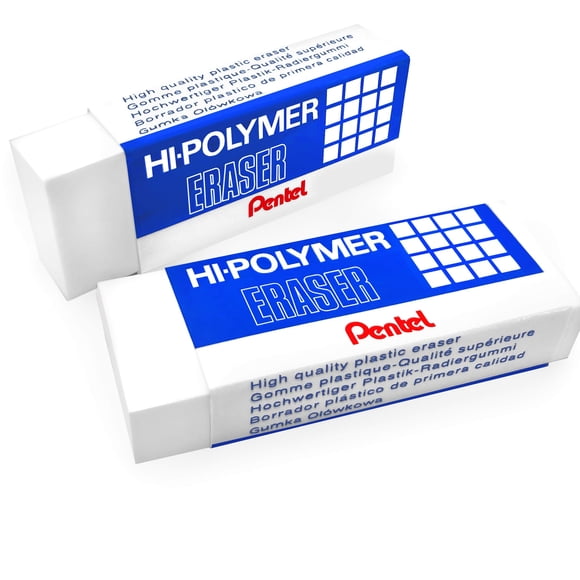 Borrador Hi-Polymer Blanco - Pack de 2