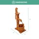 thumbnail image 3 of Macetero Bomba Pequeño de Cedro - American Furniture Classics, 3 of 7