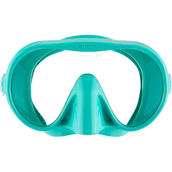 Mascarilla Cressi Musa Frameless Aqua Green para apnea