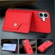 thumbnail image 2 of FOXDOCK Funda para iPhone 16 plus con Bloqueo RFID - Diseño Elegante con Cierre de Botón, 2 of 5