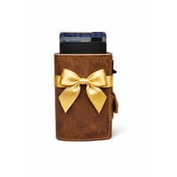 Pack & Go Chile - Billetera Tarjetero Anticlonación Pop Up Bronce Atardecer