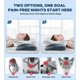 thumbnail image 4 of Almohada cervical DONAMA Cooling Contour Almohada de espuma viscoelástica, 4 of 7