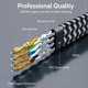 thumbnail image 4 of Cable Ethernet MORELECS Cat 7 de nailon trenzado de 9,1 m, 4 of 7