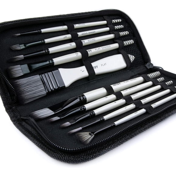 Set de pinceles ARTIFY suministros de arte 10 piezas de nailón