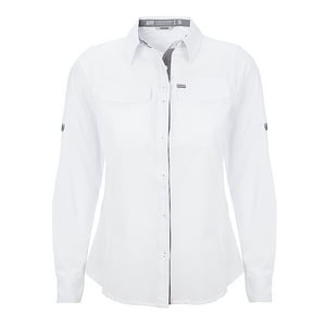 Hardwork - Camisa Hw Antakari Spandex Blanca Mujer