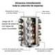 thumbnail image 3 of Set de 16 Especieros Croix Base Giratoria Acero Inoxidable, 3 of 10