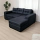 thumbnail image 3 of Sofa Seccional Kristina Lino Negro Divan Derecho, 3 of 3