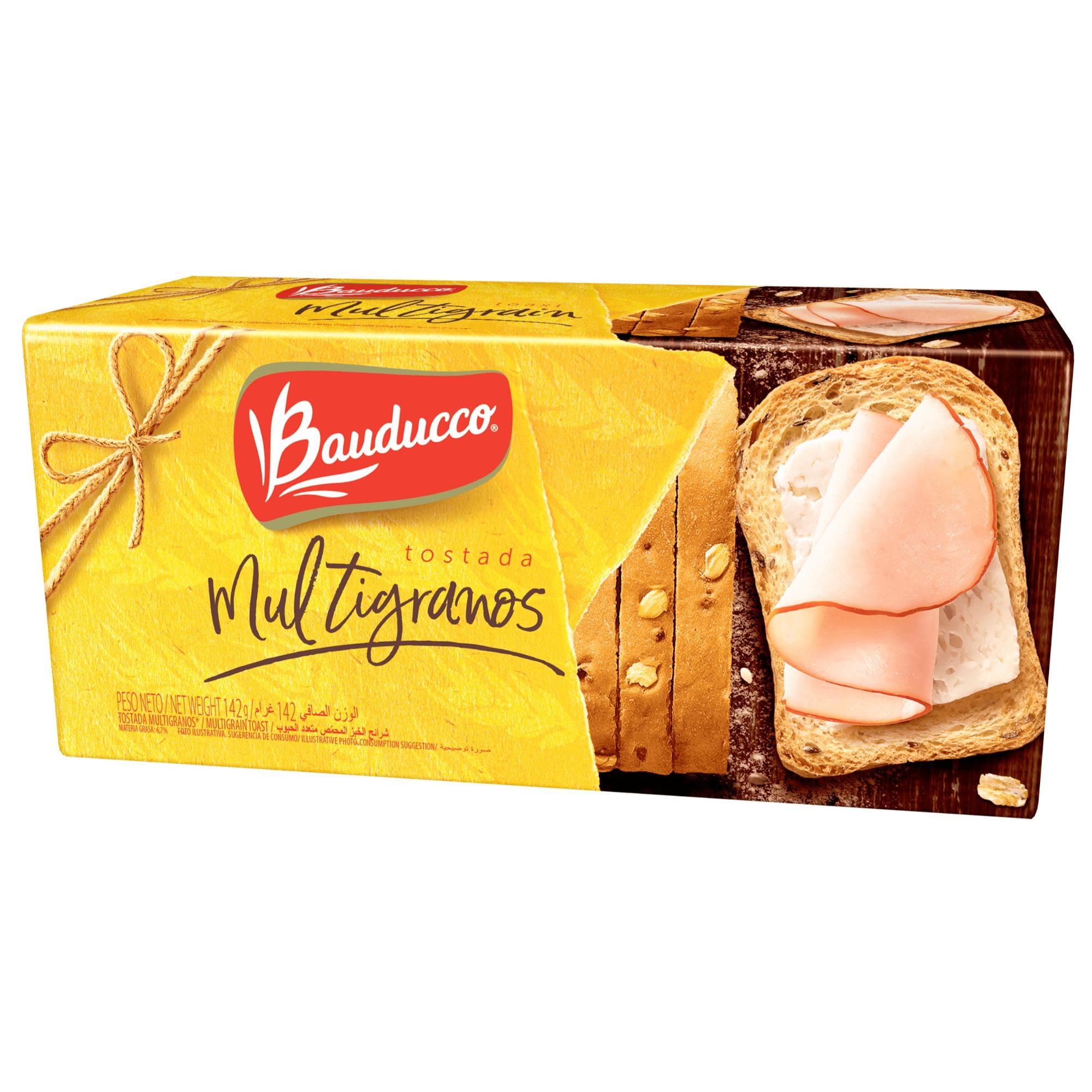 Tostadas Multigranos Bolsa 142 g Bauducco