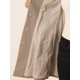 thumbnail image 5 of INSPIRE CHIC Abrigo de Invierno para Mujer Elegante Cuello en V Sin Cuello Abotonado Largo Abrigos de Guisante M Marrón, 5 of 6
