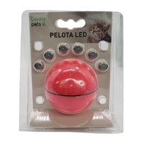 Homewell - Pelota Led Roja Para Mascotas
