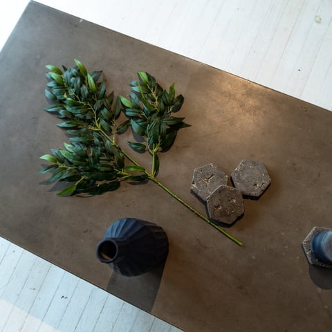 Vadell Home - Ficus Verde, Rama Decorativa De 65 Cm