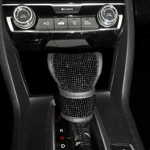 Veat00L - Fundas De Palanca De Cambios Para Automóviles, Con Diamantes Artificiales, Antideslizantes, Cómodos, Fundas De Freno De Mano, Interiores Para Automóviles, Duraderos