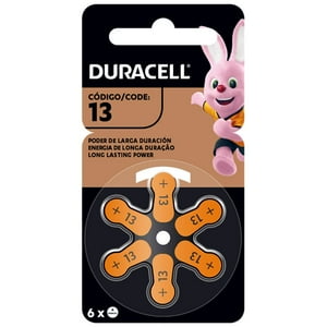 Duracell - Pilas Especiales Auditivas Tamaño 13