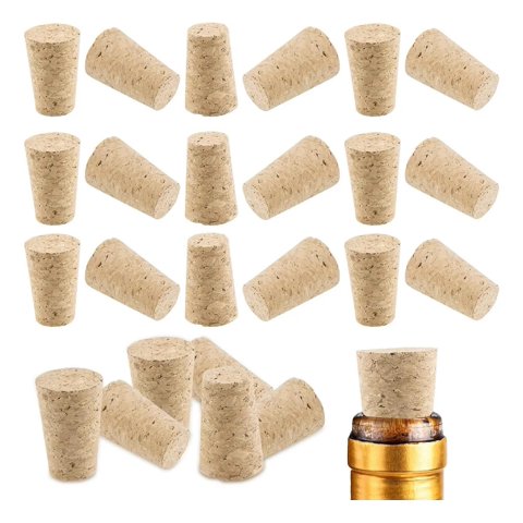 Genérica - Corchos Cónicos Para Botellas De Vino / 30 Und