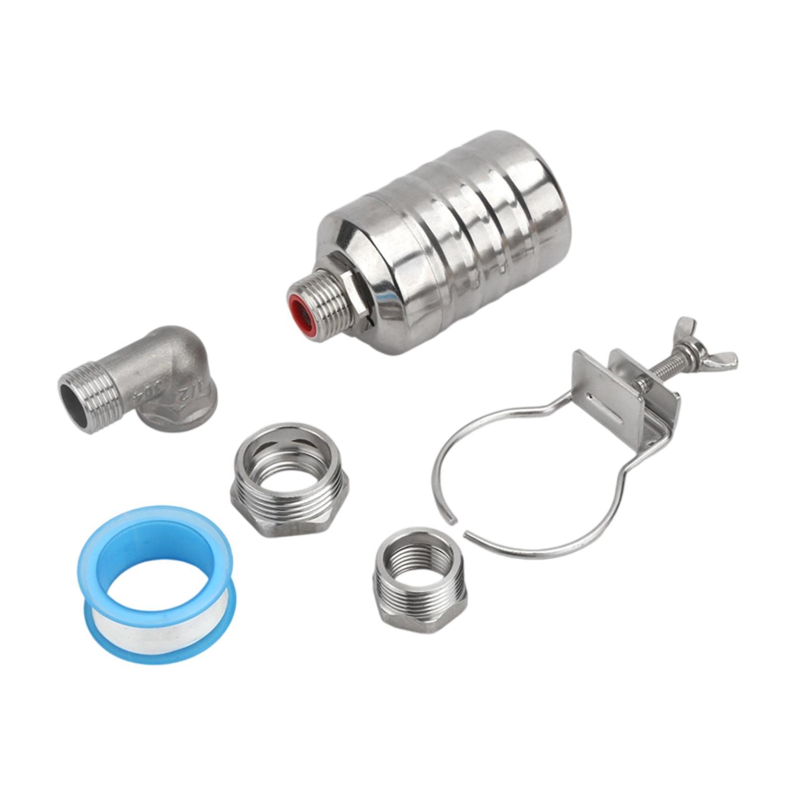 Magideal - Válvula De Flotador Automática, Cierre Automático De Llenado, Fácil Instalación, Válvula De Flotador Automática Para Control Del Nivel De Agua En El T