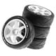 thumbnail image 5 of 4 Reemplazos De Neumáticos De Rueda De Goma Para Coche De Control Remoto 1/8 DIY Modificado Blanco, 5 of 5