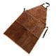 thumbnail image 1 of Soldador Delantal Calor Aislamiento Soldadura Artificial Cuero Vacuno Marrón 90x60cm, 1 of 5