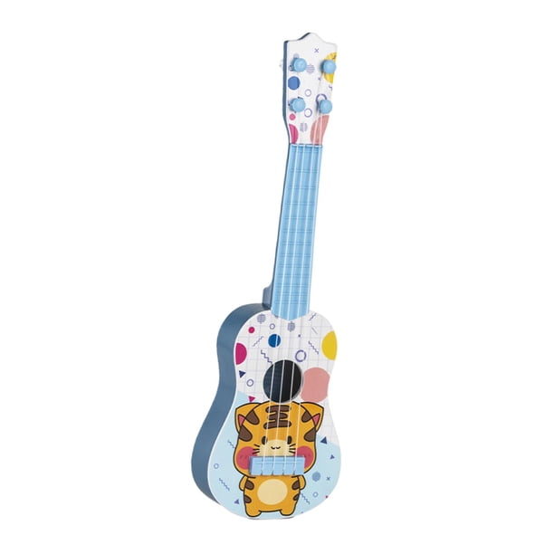 Juguete Musical de Guitarra para Niños, Ukelele de Juguete para Niños con Púa, Juguete Musical de Ukelele, Juguete de Guitarra para Ukelele para Niños Estilo C