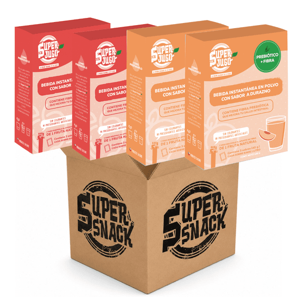 Pack Superjugo Prebiótico 4 ud