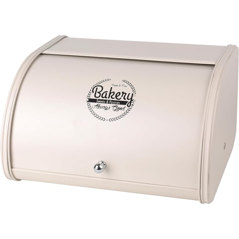 Wakeshome - Panera De Metal Contenedor De Pan Vintage Panera Bakery
