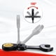 thumbnail image 4 of Juego de llaves WORKPRO Stubby Ratcheting de 8 piezas SAE 5/16-3/4 pulgadas, 4 of 6