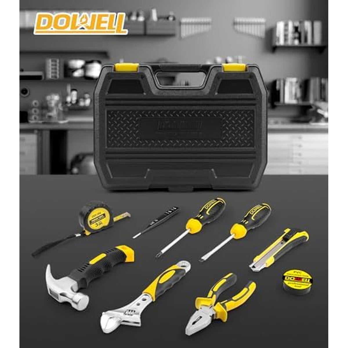 Kit Herramientas Dowell 10 Piezas Hyt101 Portatil Hogar