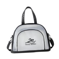 Ioensy - Bolsa De Playa Para Natación, Ligera, Reutilizable, Para Gimnasio Al Aire Libre, Verano, Color Negro