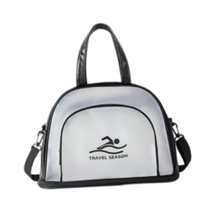 Ioensy - Bolsa De Playa Para Natación, Ligera, Reutilizable, Para Gimnasio Al Aire Libre, Verano, Color Negro