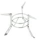 thumbnail image 1 of Estufa plegable de alcohol soporte para estante espíritu quemador base soporte acero inoxidable, 1 of 3