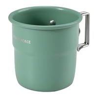 Terra Force - Taza Aluminio Camping 300 Ml Turquesa