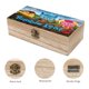 thumbnail image 3 of Caja Organizadora De Madera Rústica Desmarcar, 3 of 6