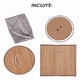 thumbnail image 4 of Canasto Cesto Ropa Sucia Pleglable Look Bambu Redondo con Tapa, 4 of 8