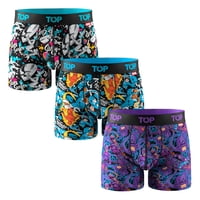 Bóxer Medio Algodón Pack 3 Marvel C19 Top