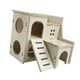 thumbnail image 4 of Casa de madera para hámster, juguete resistente a las mordeduras, casa de escondite para hámster, accesorios para hámster, 4 of 8