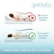 thumbnail image 5 of Almohada Cervical Viscoelástica Flex Memoria Dormir Descanso, 5 of 10