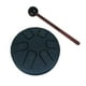 thumbnail image 1 of Tongue Drum 6 Notas 3.8 Pulgadas Con Mazos Mini Tambor De Mano Para Concierto Musical Azul Marino, 1 of 5