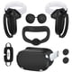 thumbnail image 1 of Funda de cojín facial para Oculus Quest 2 Accessories para Quest 2 Controller Grips, funda de silicona VR, funda de silicona VR, fundas para pulgares para Meta Quest 2, 5 unidades (negra), 1 of 9