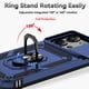 thumbnail image 2 of Funda Resistente Anillo Soporte Xiaomi Redmi 15C Privacidad Cámara Montaje Magnético Azul, 2 of 6