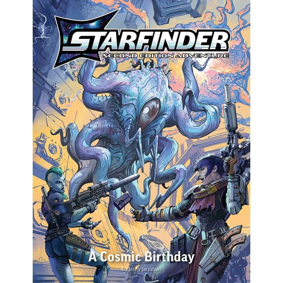 Playtest Adventure Book Starfinder Segunda edición Un cumpleaños cósmico