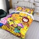 thumbnail image 3 of Plantas contra Zombis Conjunto de sábanas temático, trío de piezas, cómodo y amigable con la piel, diseño único, regalo de decoración para el hogar para familiares, amigos y fans,135cm *200cm, 3 of 6