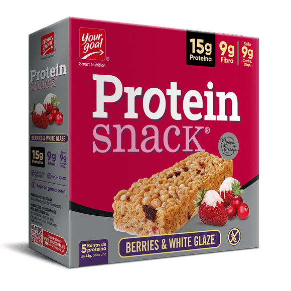 YOUR GOAL PROTEIN SNACK BERRIES Y WHITE GLAZE