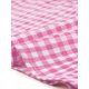 thumbnail image 5 of INSPIRE CHIC Blusa de Cuadros para Mujer de Regreso a Clases con Cuello en V y Mangas con Volantes, Camisas de Cuadros Rosa Talla L, 5 of 6