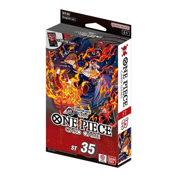 One Piece TCG: Starter Deck ST-35 Sabo Red/Black