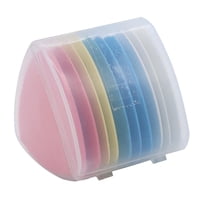 Magideal - Tizas Coloridas Marcadores De Tiza Para Coser Tela De Fácil Limpieza Tiza Lápiz Triángulo Sastres Tiza Para Confección Acolchado Artesanía Bolsas De 10 Piezas 4 Colores