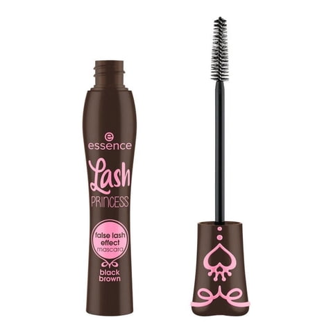 Mascara Essence Lash Princess Con Efecto De Pestañas Postizas, Negro Y Marrón 12 Ml