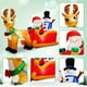 thumbnail image 2 of Papá Noel inflable navideño MICOCAH en trineo de 2 m con muñeco de nieve, 2 of 3
