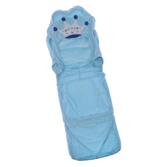 Crown Cartoon Tatami Silla Sofá Funda de asiento para niños Baby Blue Crown