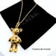 thumbnail image 5 of Dije Osito, Plata 925, Enchapado Oro 18k, Love, Circonitas Dorado, 5 of 6
