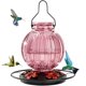 thumbnail image 1 of Alimentador para colibrí Grete Gotye 785 ml de vidrio para exteriores, 1 of 8