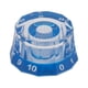thumbnail image 4 of Perillas De Guitarra Perillas De Sombrero De Copa De Guitarra Eléctrica Duraderas Para Reemplazo De Bajo Azul, 4 of 5